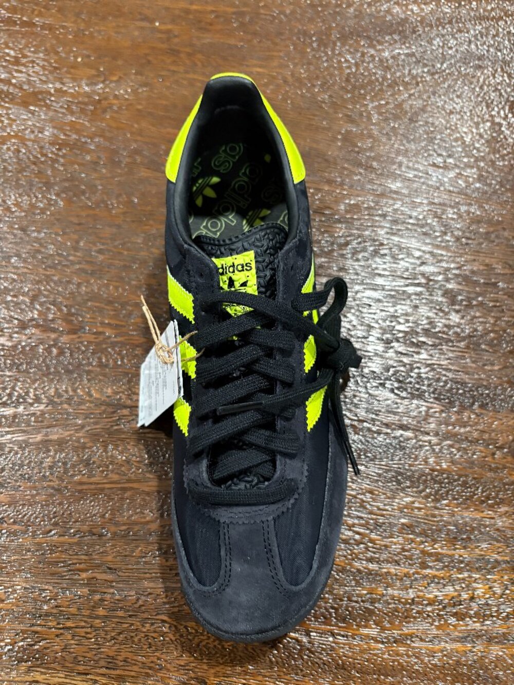 Adidas  originals sl 72 rs black yellow Amputee Left Shoe Only sz 7.5 7 1/2 NWT